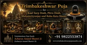 Read more about the article Trimbakeshwar Pooja Guide: Kaal Sarp, Pitru Dosh, Rahu Ketu